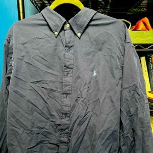 Navy blue button down shirt xxl by Ralph Lauren